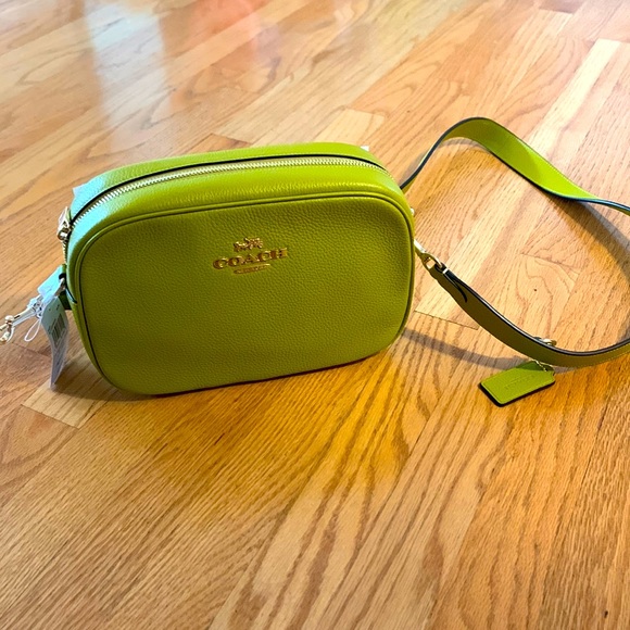 Coach Handbags - Coach Jamie camera bag in chartreuse
